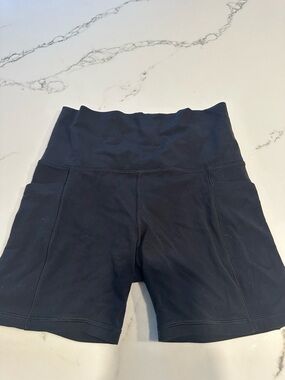 Athleta Black High-Waist Performance Shorts